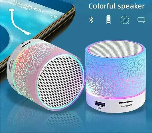 NNEOBA Mini Bluetooth Speaker Wireless LED Blue