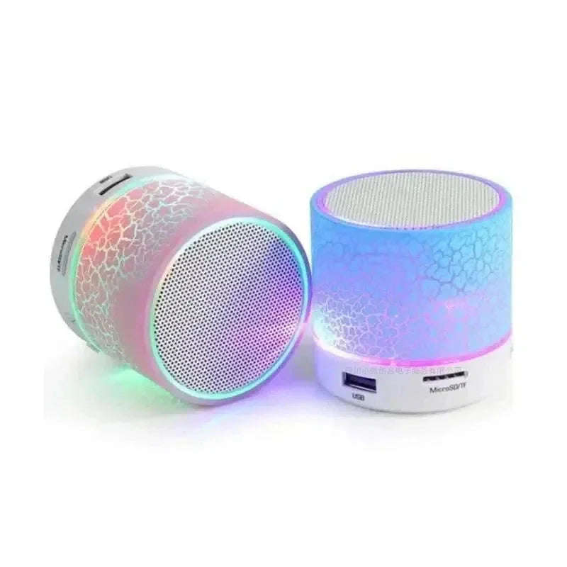 NNEOBA Mini Bluetooth Speaker Wireless LED Blue