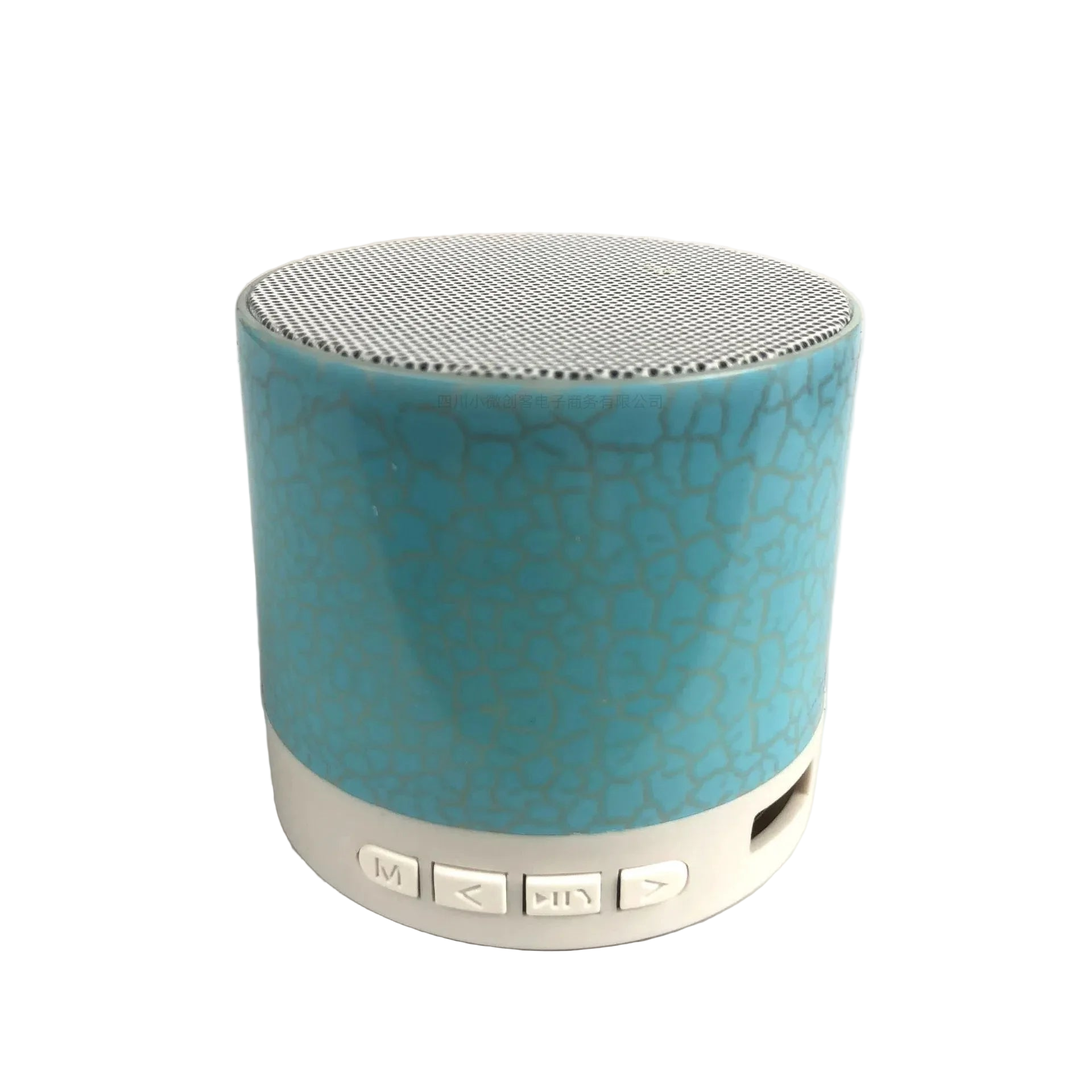 NNEOBA Mini Bluetooth Speaker Wireless LED Blue